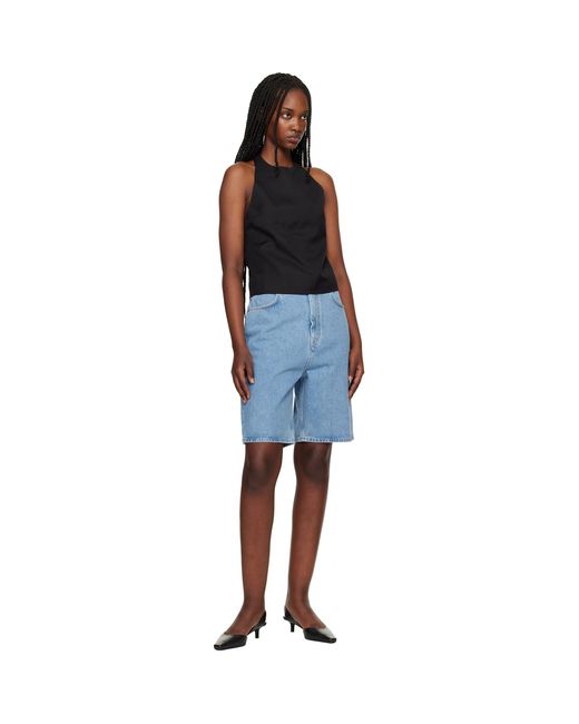 Loulou de Saison Blue Isu Lds Denim Shorts