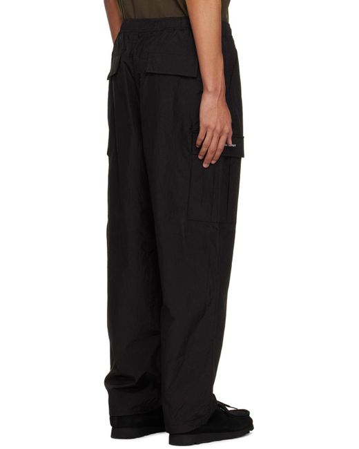 Pantalon cargo de survêtement noir à logo pop Pop Trading Co. pour homme en coloris Black