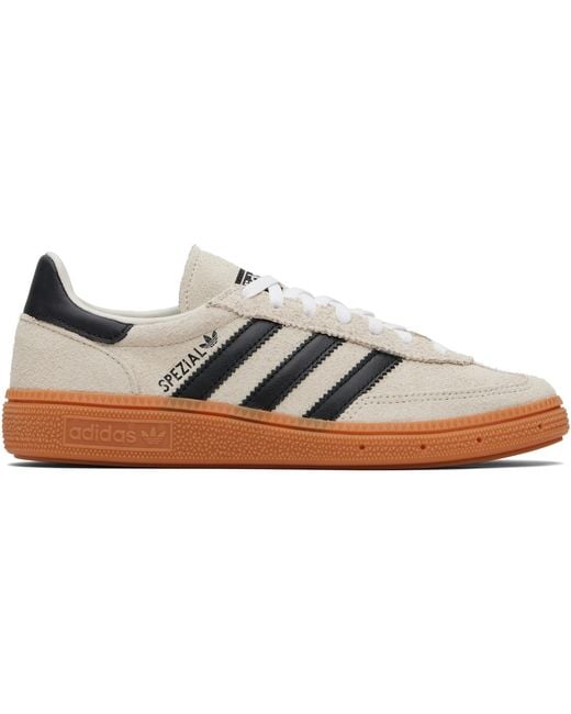 Adidas Originals Black Taupe Handball Spezial Sneakers