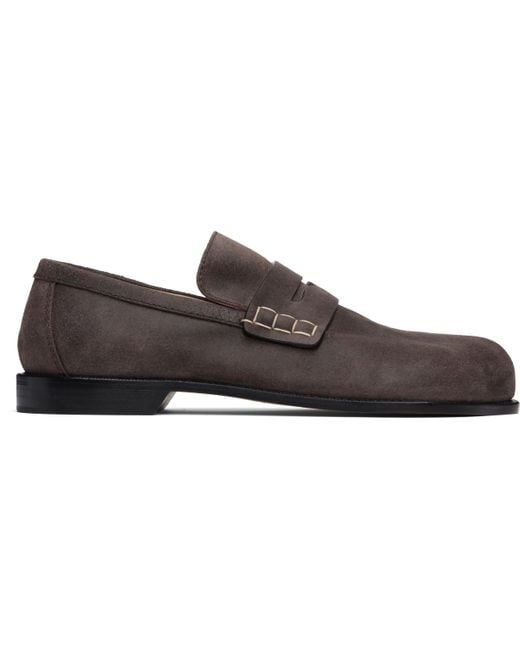 J.W. Anderson Black Paw Loafers