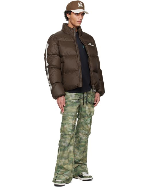 Amiri Green Multi Pocket Cargo Pants for men