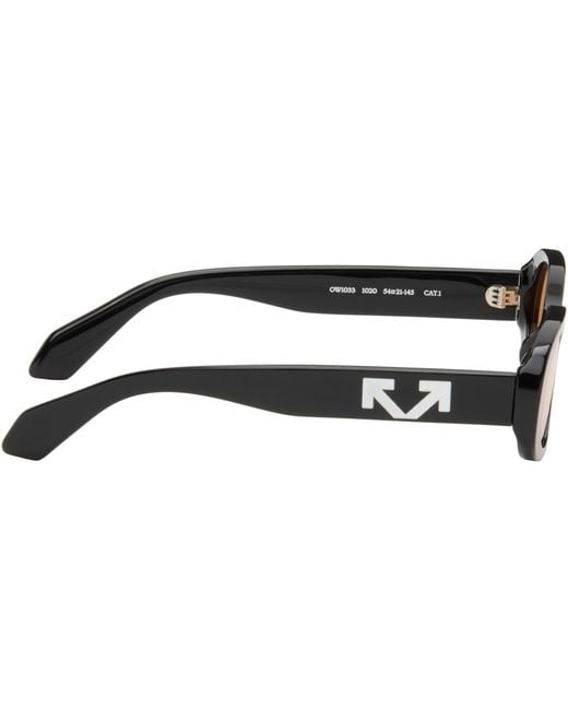 Off-White c/o Virgil Abloh Brown Adams Sunglasses for men