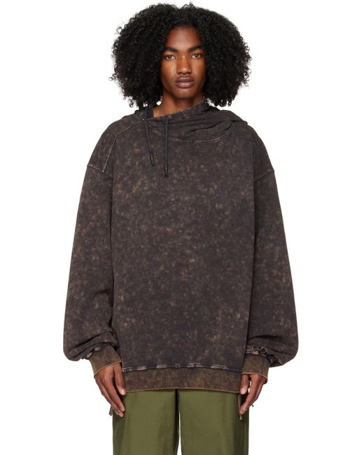 A.A.Spectrum光谱 Black Closed Circuit Hoodie for men