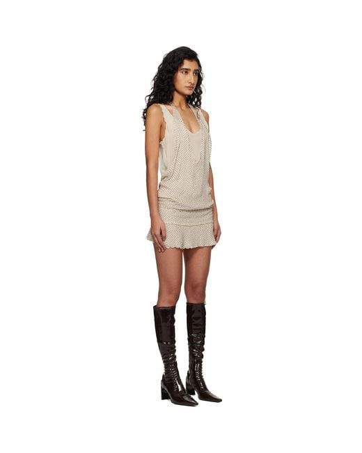 KNWLS Black Deleria Minidress