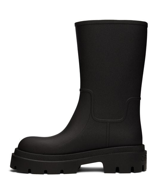 Off-White c/o Virgil Abloh Black Reboot 'Rainy Days' Boots