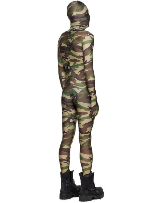 Vetements Black Uflage Jumpsuit for men