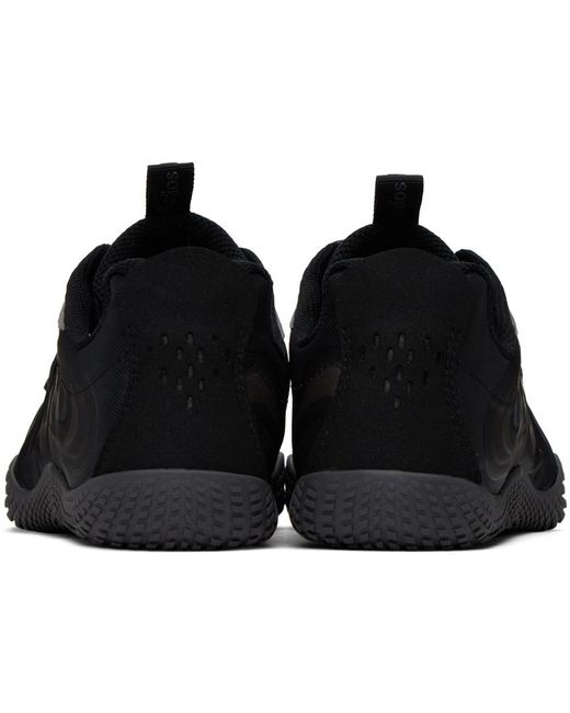 Acne Black Ribbon Sneakers