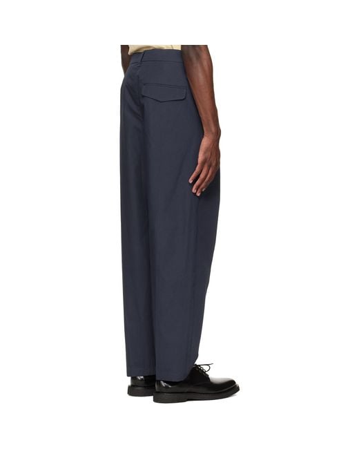 A.P.C. Blue Renato Trousers for men