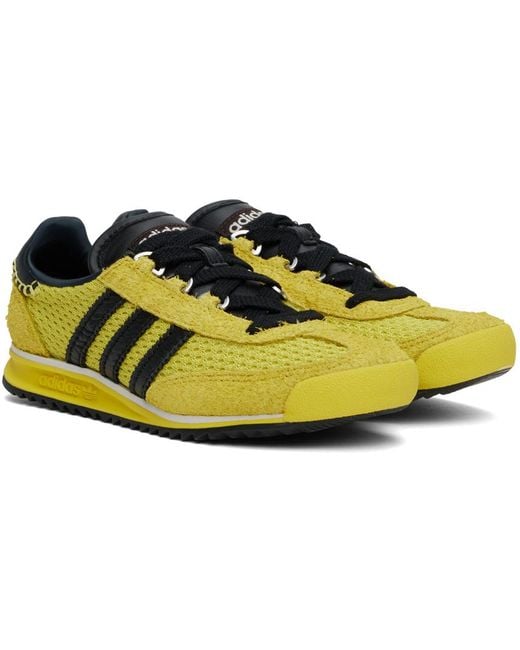 Wales Bonner Black Adidas Originals Edition Sl76 Sneakers