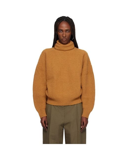 Baserange Orange Mea Turtleneck