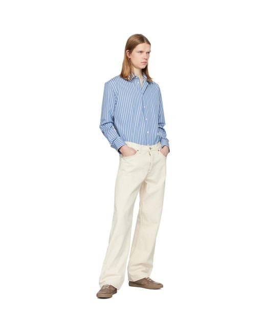 sunflower White Off- Loose Jeans for men