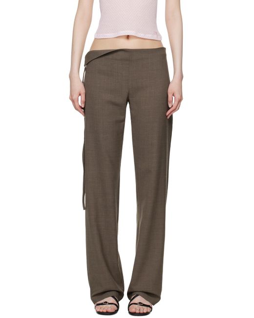 Paloma Wool Black Sandal Trousers