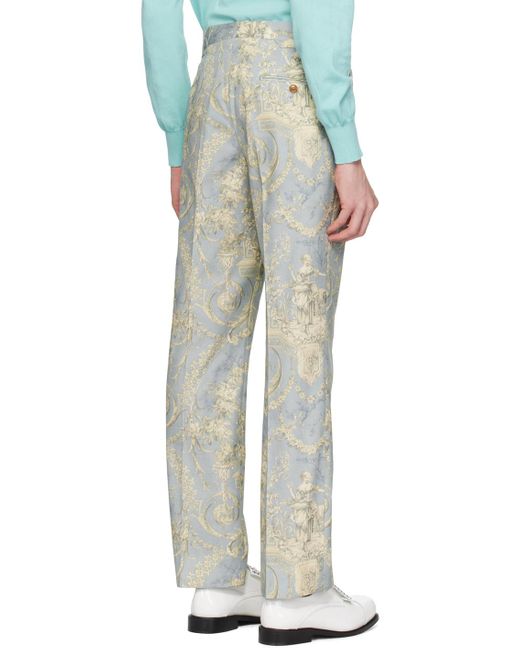 Pantalon sang bleu Vivienne Westwood pour homme en coloris White