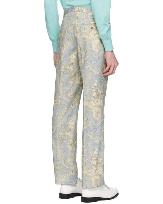 Vivienne Westwood White Sang Trousers for men