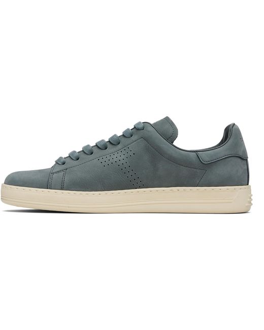 Tom Ford Black Nubuck Warwick Sneakers for men