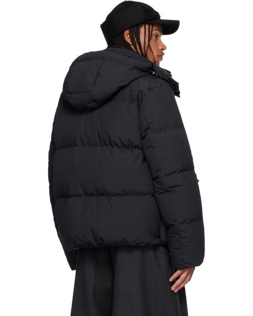 Sacai Black Ripstop Down Jacket for men