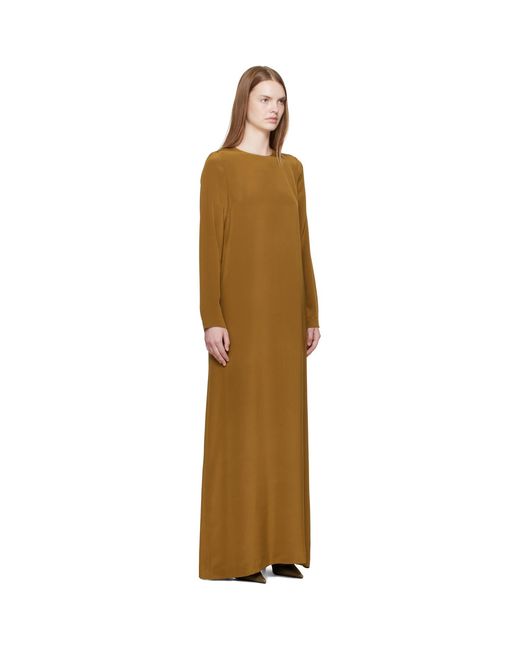 La Collection Black Tan Beatrice Maxi Dress