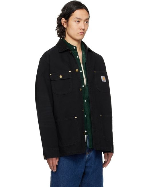 Carhartt Black Og Chore Jacket for men