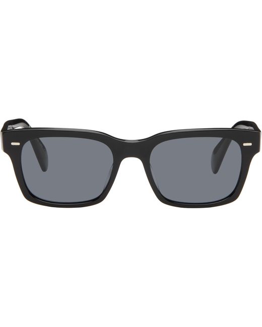 Oliver Peoples Black Ryce Sunglasses for men