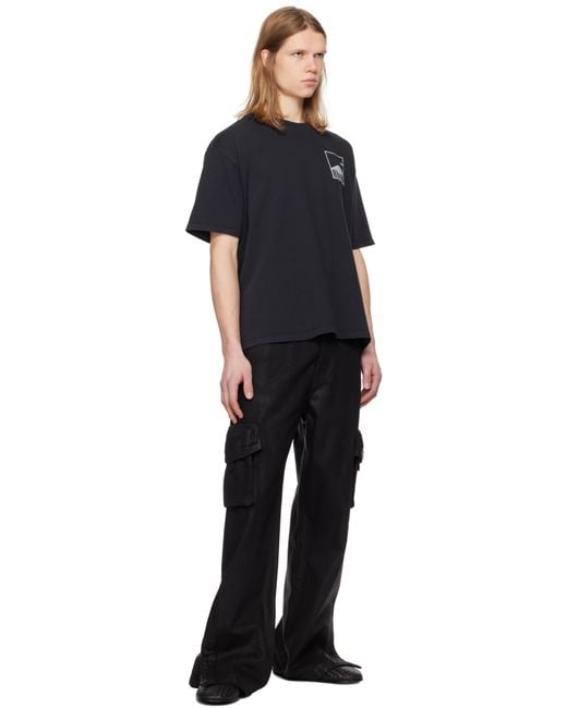 【関税込み】Rhude ブラック Chevron Tシャツ Rhude Black Chevron T-shirt Rhude