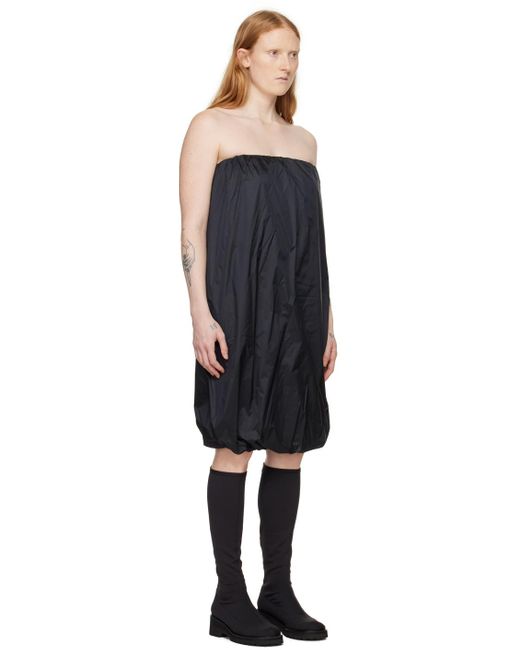 Amomento Black Shir Mini Dress