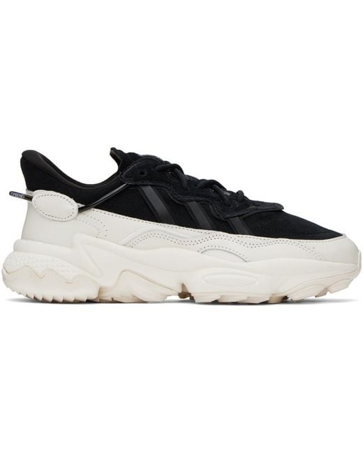 adidas Originals Black & White Ozweego Tr Sneakers for Men | Lyst Canada