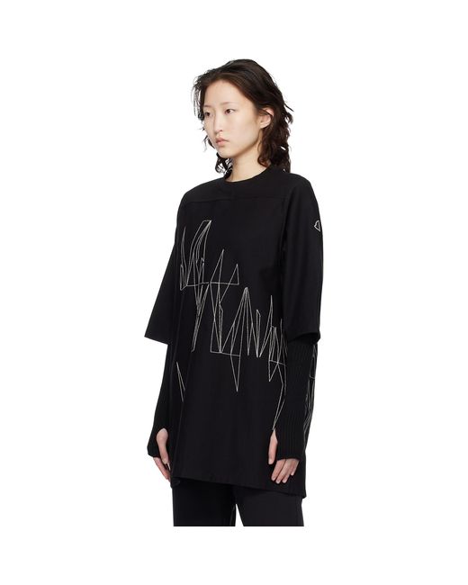 Rick Owens Black Moncler + Jumbo Ss T-Shirt