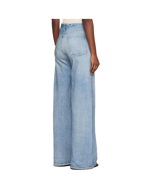 Jean Ample Sofie Bleu En Miramar Rag & Bone en coloris Blue