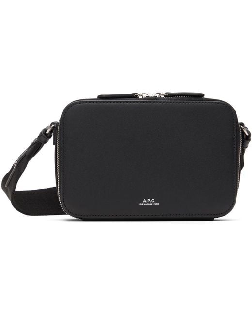 A.P.C. Black Soho Camera Bag