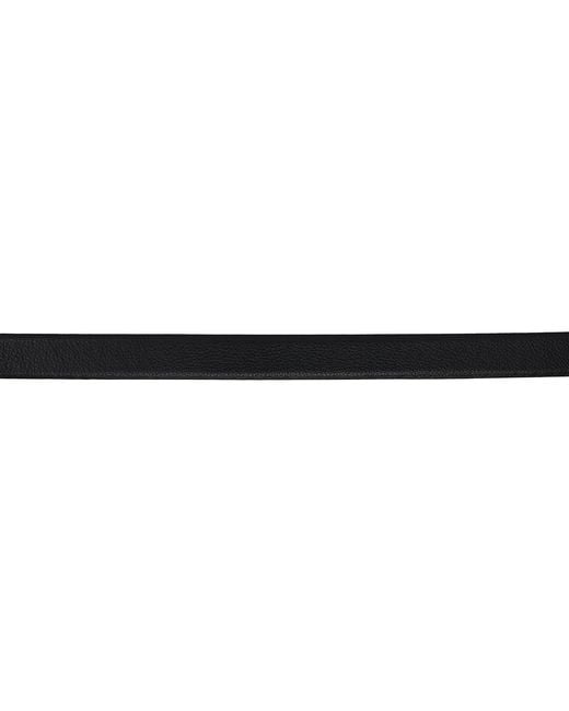Andersons Black Grained Calfskin Belt