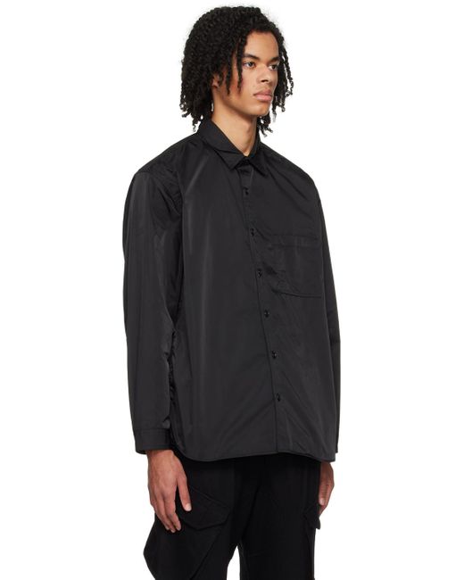 Sophnet Black baggy Shirt for men