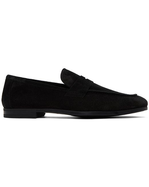 Tom Ford Black Sean Twisted Band Loafers for men