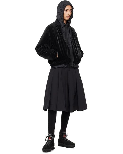 【MONCLER】Laives パファー ダウン ボンバー ジャケット Moncler Laives ダウン ボンバージャケット ブラック | Lyst