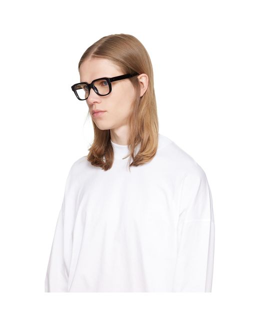 Cutler & Gross Brown 1433 Square Optical Glasses for men