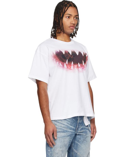 DIESEL White T-Boxt-T21 T-Shirt for men