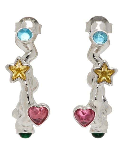 Collina Strada Pink Florence Earrings