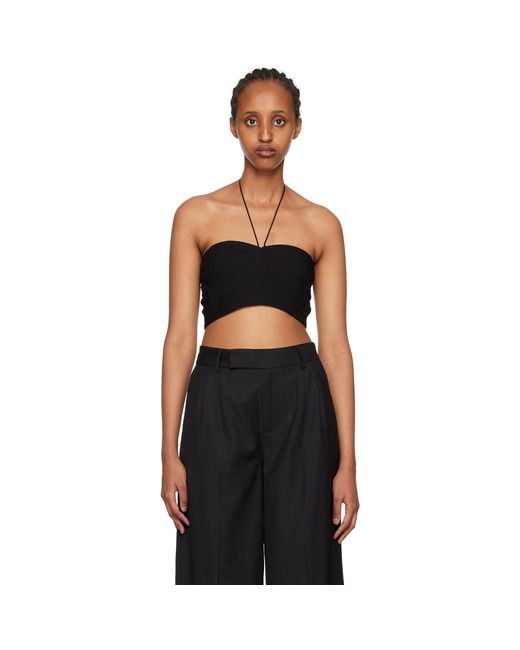 Staud Black Kyra Tank Top