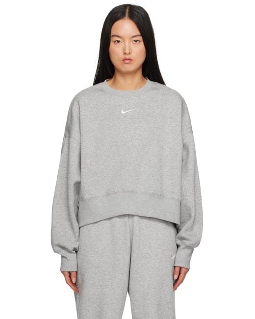 Nike Gray Phoenix Sweatshirt