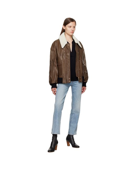 Khaite Blue 'The Abigail Stretch' Jeans