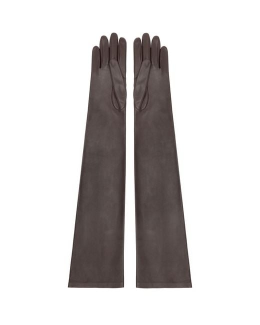 The Row Black Simon Gloves