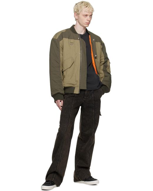 (DI)VISION Multicolor (di)vision Tech Bomber Jacket for men