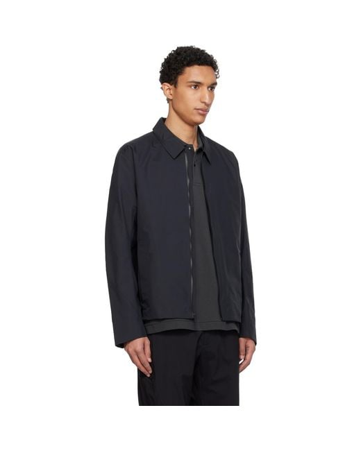 Veilance Black Centroid Jacket for men