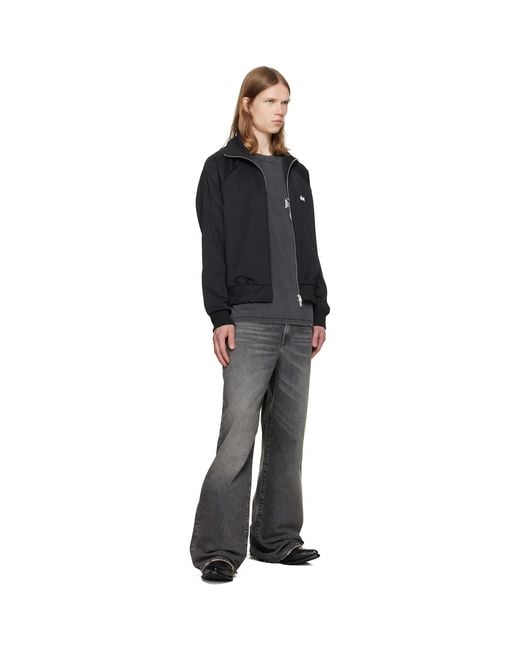 R13 Gray D'Arcy Loose Jeans for men