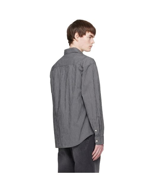 mfpen Black Executive Shirt for men