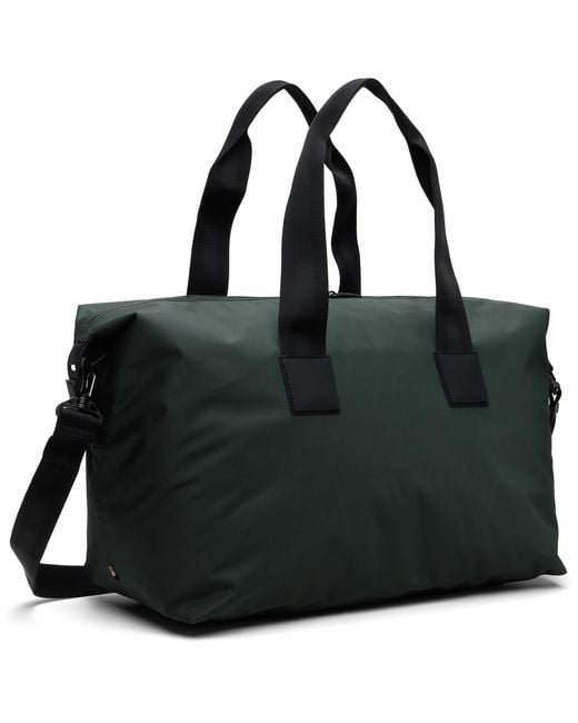 Boss Black Bonded-Logo Duffle Bag for men
