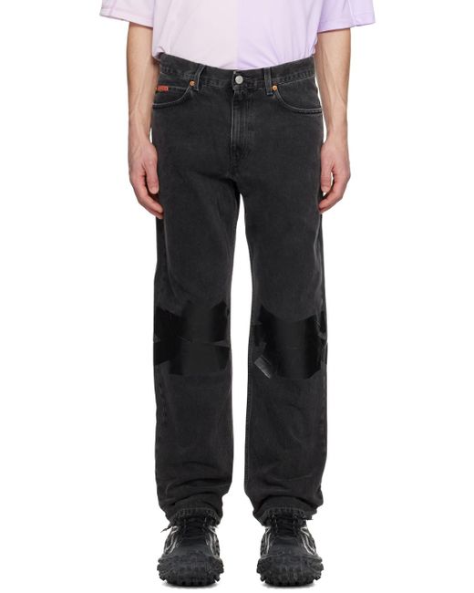 Martine Rose Black Relaxed-fit Jeans for men