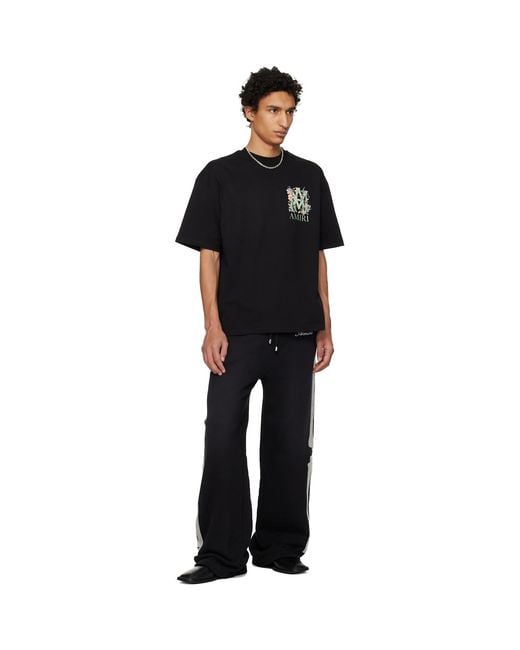 Amiri Black Slip On Loafers for men