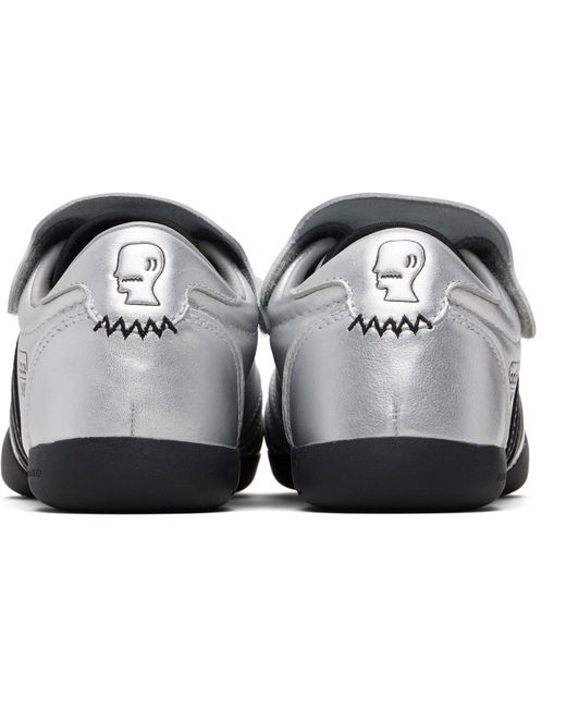 Adidas Originals Black Brain Dead Edition Taekwondo Sneakers for men