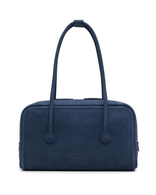 MARGE SHERWOOD Blue Soft Boston Small Bag