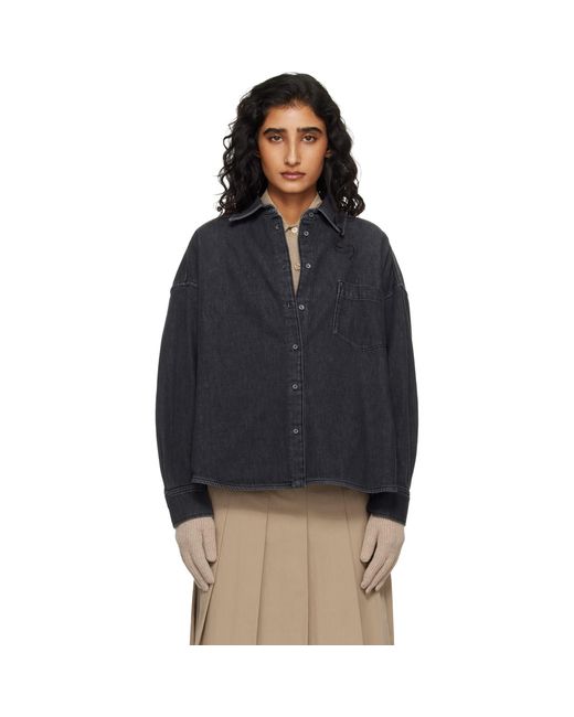Weekend by Maxmara Blue Foggia Denim Shirt